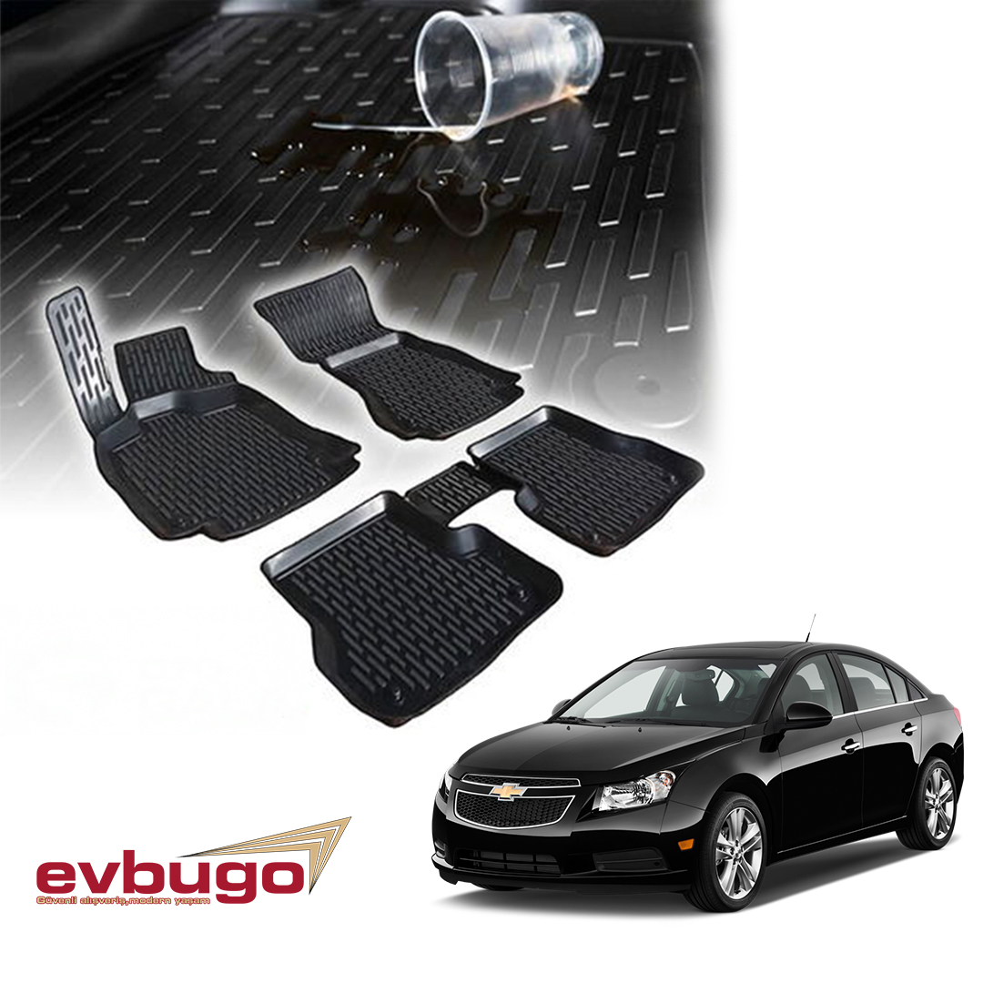 3D PASPAS SİYAH CHEVROLET CRUZE 2009--2014